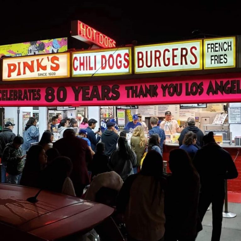 Richard Pink of Pink’s Hot Dogs in LA