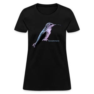 Hummingbird watercolor Women's cut