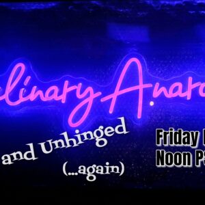 Live and Unhinged (again)